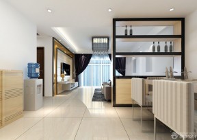 聯(lián)體別墅 客廳與餐廳隔斷造型