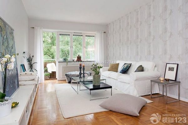 东莞60平米两居室单身公寓装修设计 舒适自然混搭风格