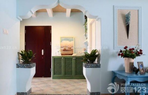 两室一厅装修设计 打造唯美清新的地中海风格