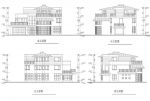 農(nóng)村三層別墅立面設(shè)計(jì)圖紙大全