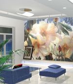 现代客厅客厅壁画图片