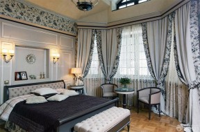 传统交换空间小户型卧室欧式窗帘设计
