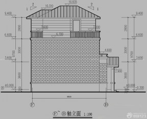 2023最新别墅立面设计图纸