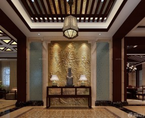 現(xiàn)代中式裝修樣板間 中式吊頂裝修效果圖