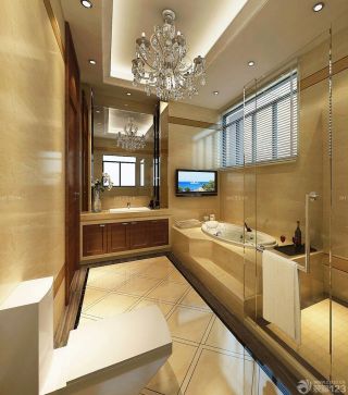 跃层房子欧式卫生间浴室装修设计图片大全