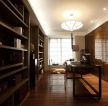 中式风格家庭书房装修样板间