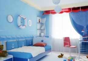 装修效果图三室两厅现代简约 儿童房设计