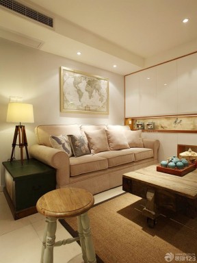 小户型布艺沙发图片 日式风格
