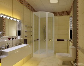 酒店卫生间装修效果图 淋浴房图片