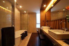 酒店卫生间装修效果图 整体浴室图片