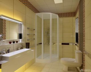 酒店卫生间淋浴房装修效果图