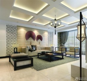 客廳裝飾圖片大全 中式風(fēng)格