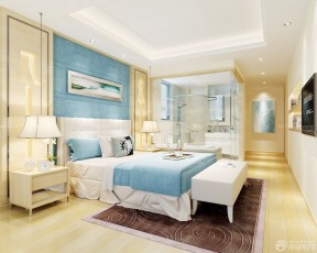 裝修效果圖三室兩廳119 床尾凳裝修效果圖片