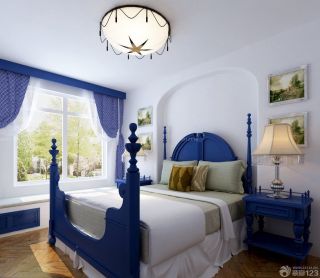 混搭风格设计小户型卧室装修效果图片