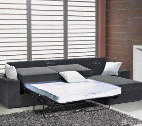 最新小户型多功能沙发床家庭室内设计图片