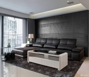 现代家装风格小户型客厅多功能沙发床摆放图片