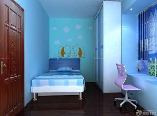 家装硅藻泥背景墙设计装修效果图大全儿童卧室