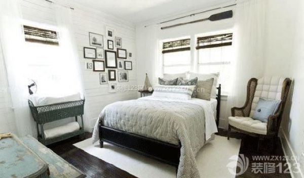 无锡90㎡房屋装修设计-卧室效果图