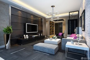 溫州裝修效果圖三室兩廳 電視背景墻造型設(shè)計(jì)