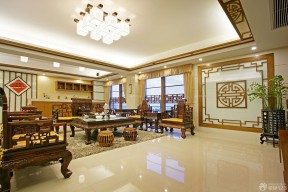 130平米房子裝修設(shè)計(jì)圖片大全 中式家具擺放裝修效果圖片