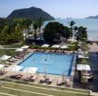 度假酒店游泳池设计实景图片