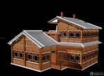 中式小型木屋别墅装修设计效果图