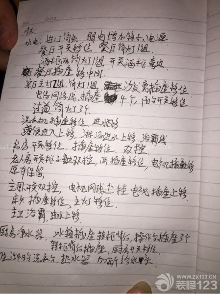 新家開始裝修了喲。弄了個開工儀式，晚上來確定水電改造時，發(fā)現(xiàn)該敲的墻都敲了，墻也鏟了些，今天來看就全部弄完了，建渣也清理干凈了，速度挺快的。