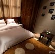 小型酒店客房窗帘装修设计效果图