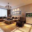 现代风格家装客厅组合沙发装修效果图