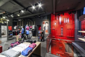 最新服裝店裝修 室內(nèi)背景墻效果圖