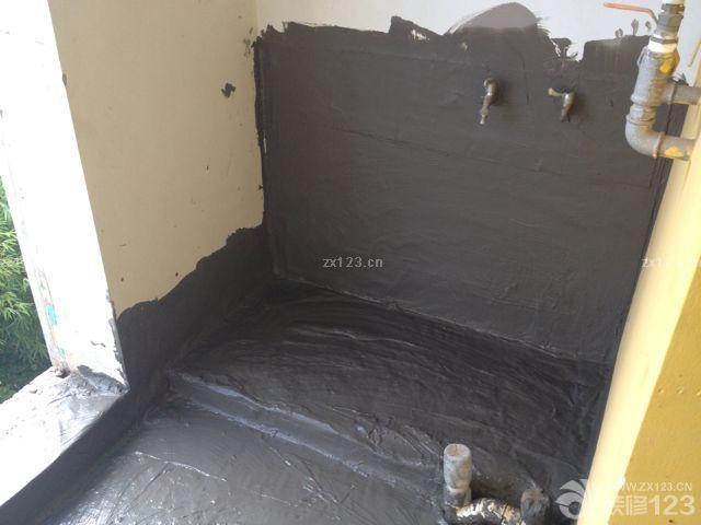防水施工中，不知道效果如何，等著試水。