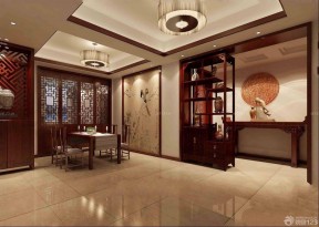 房子裝修設(shè)計圖片大全125平 現(xiàn)代中式餐廳效果圖