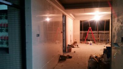 廚房衛(wèi)生間吊頂！干架瓷磚也完工了！<br>