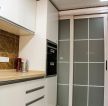 现代欧式小户型玄关厨房隔断装修图片