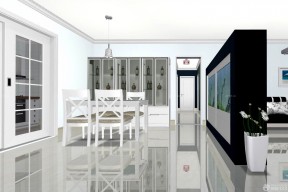 玄关厨房隔断 现代厨房设计效果图