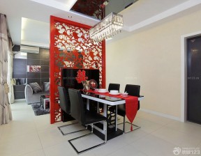 餐廳與客廳裝修隔斷 新房裝修效果圖大全