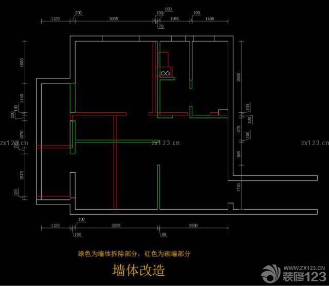 設(shè)計(jì)出來的戶型還是很滿意的。就開始這么搞！！計(jì)劃拆掉所有的墻，擴(kuò)大陽臺(tái)換窗戶！！這就是我要的大客廳風(fēng)格！