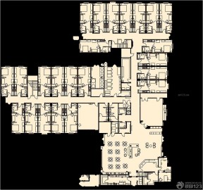 度假酒店設(shè)計(jì)平面圖大全