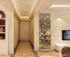 家装简欧式风格房间通道瓷砖设计