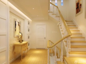跃层楼梯设计效果图小户型 欧式风格