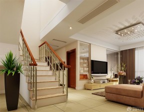 跃层楼梯设计效果图小户型 家装现代风格
