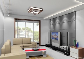 客廳和背景墻 電視背景墻裝修效果圖片