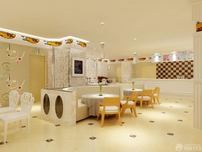 餐饮建筑室内设计多人沙发装修效果图片