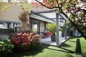现代别墅庭院绿化设计方案