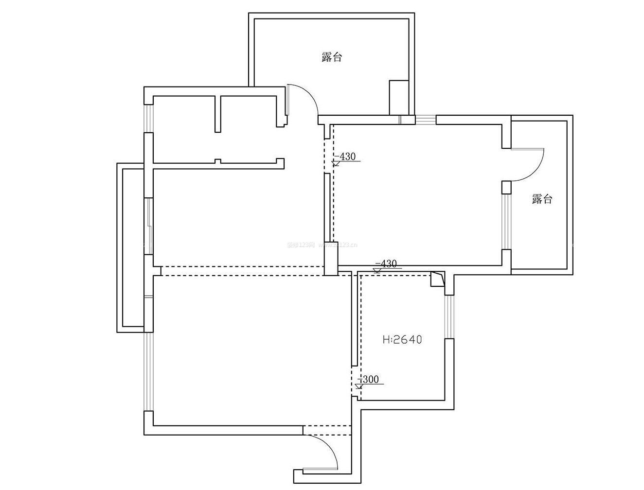 42平的小戶型獨(dú)棟別墅結(jié)構(gòu)設(shè)計(jì)平面圖