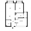 42平的家庭简单小户型结构设计平面图