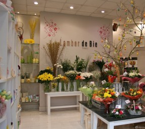 花店裝修設(shè)計(jì) 置物架