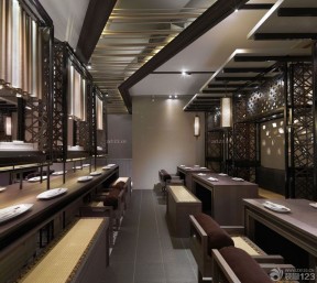 酒店吧臺(tái)裝修效果圖