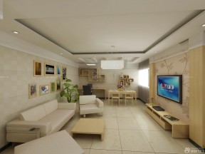 電視背景墻裝修效果圖大全2020圖片 客廳壁紙電視背景墻效果圖