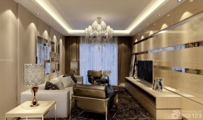 家裝客廳設(shè)計(jì)裝修效果圖片 吊燈圖片